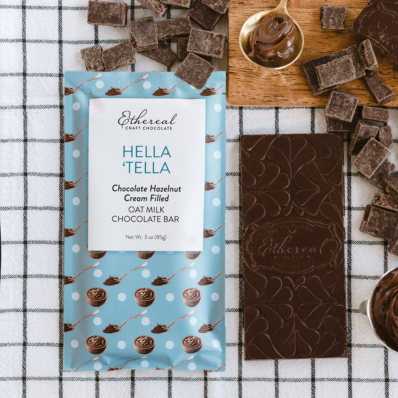 Strawberry Rose Petal Chocolate Bar – Ethereal