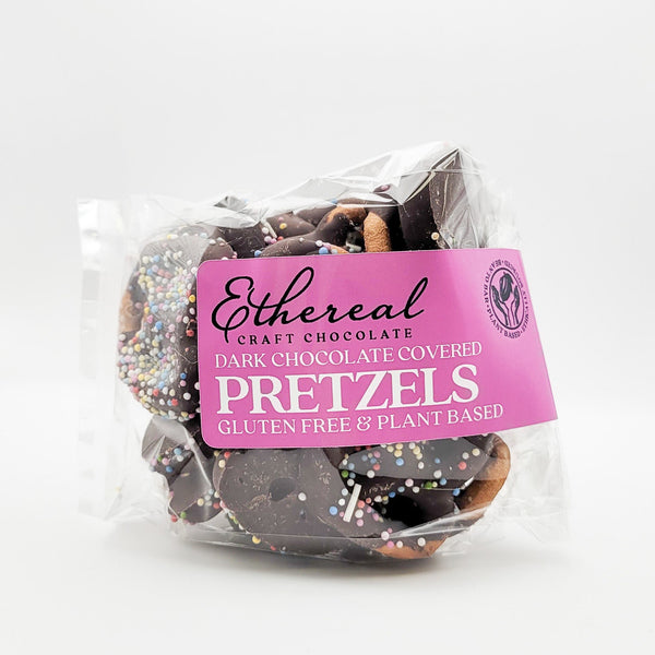 Chocolate Dipped Gluten Free Pretzels