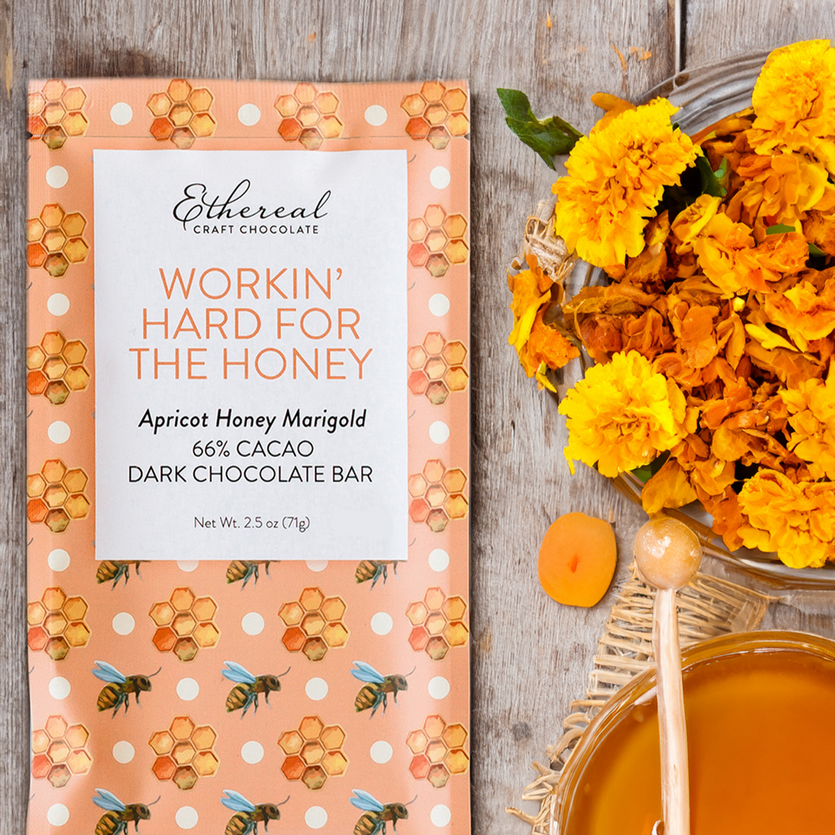 Apricot Honey Chocolate Bar – Ethereal