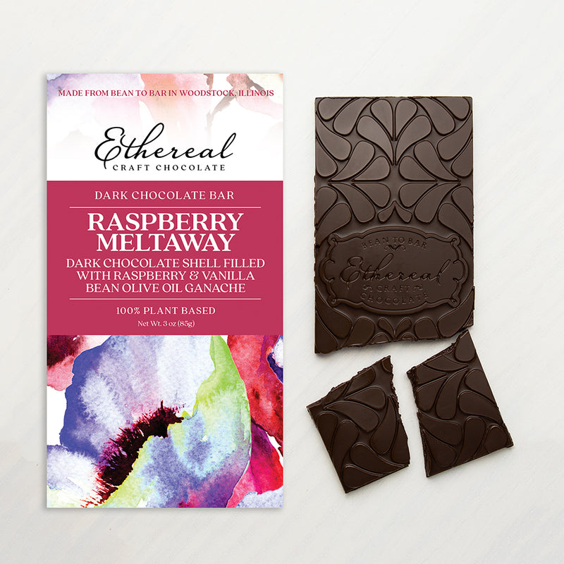 Raspberry Meltaway Chocolate Bar
